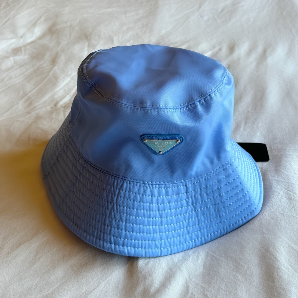 Prada Blue Bucket Hat